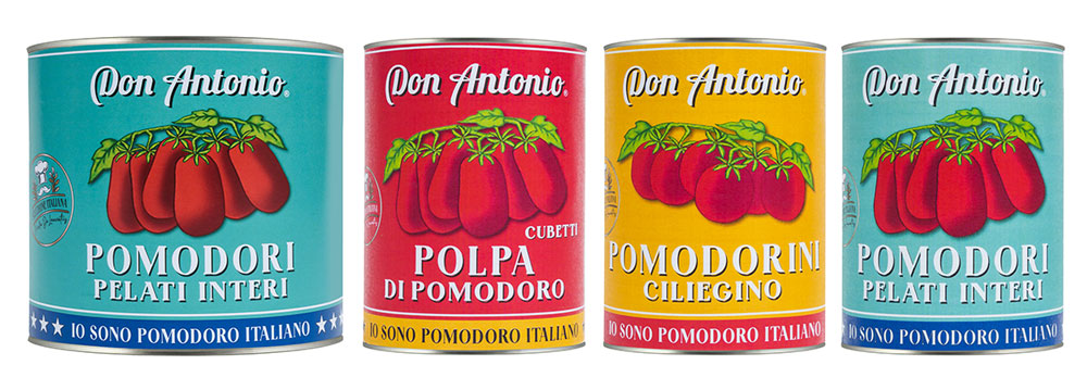 Don Antonio - Pomodori pelati e polpa di pomodoro